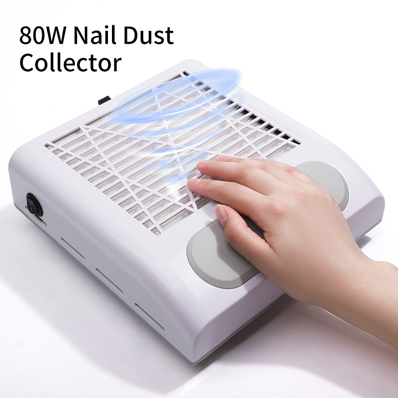 High Power Nail Dust Collector With Adjustable Speed