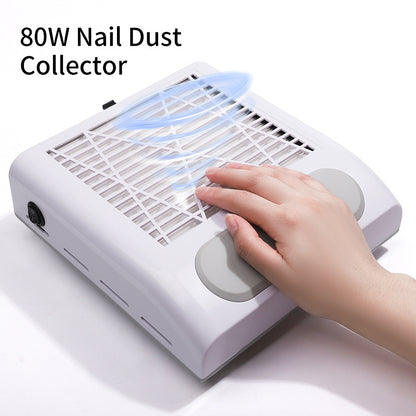 High Power Nail Dust Collector With Adjustable Speed