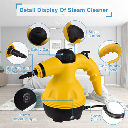 Household Handheld High Temperature Steam Cleaning Machine Multifunctional Cleaner