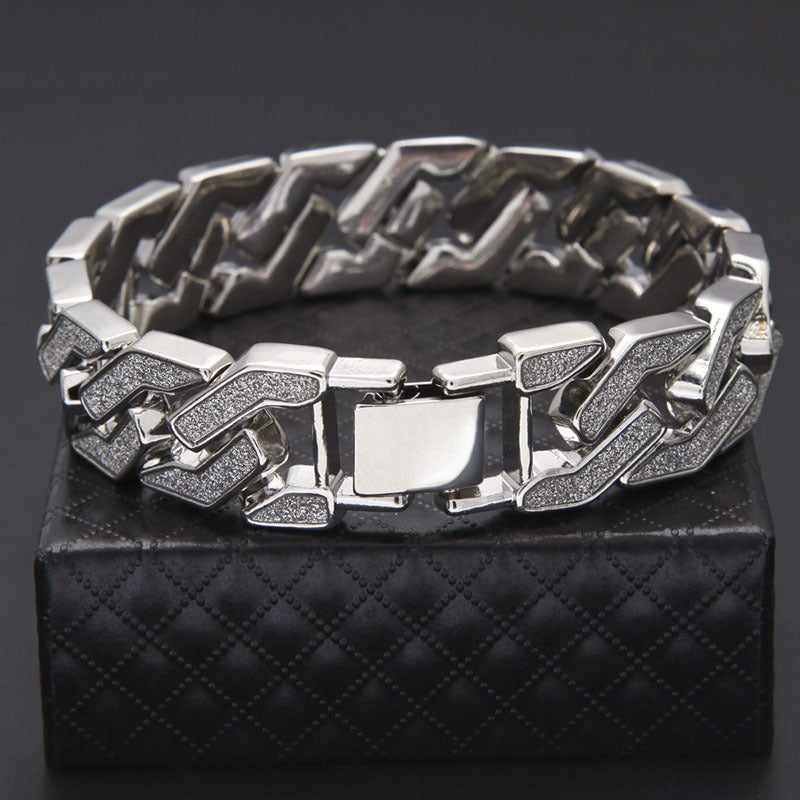 Geometric Stars Shining Men's Bracelet