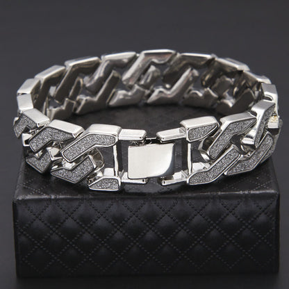 Geometric Stars Shining Men's Bracelet