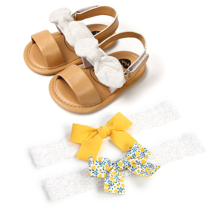 New Spring And Summer Baby Sandals 2-piece Set
