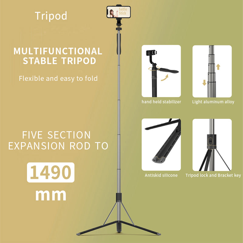 Bluetooth Mobile Phone Camera Floor Stand