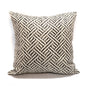 Orange Three Dimensional Square Geometry Pillow