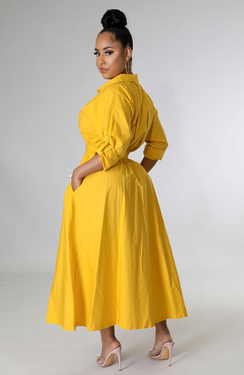 Casual Long Sleeve Plus Size Women's Shirt