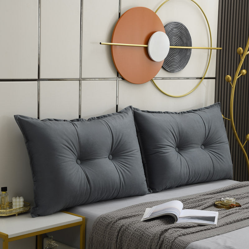 Technology Cloth Bedside Cushion Tatami Soft Bag Headboard Sofa Cushion