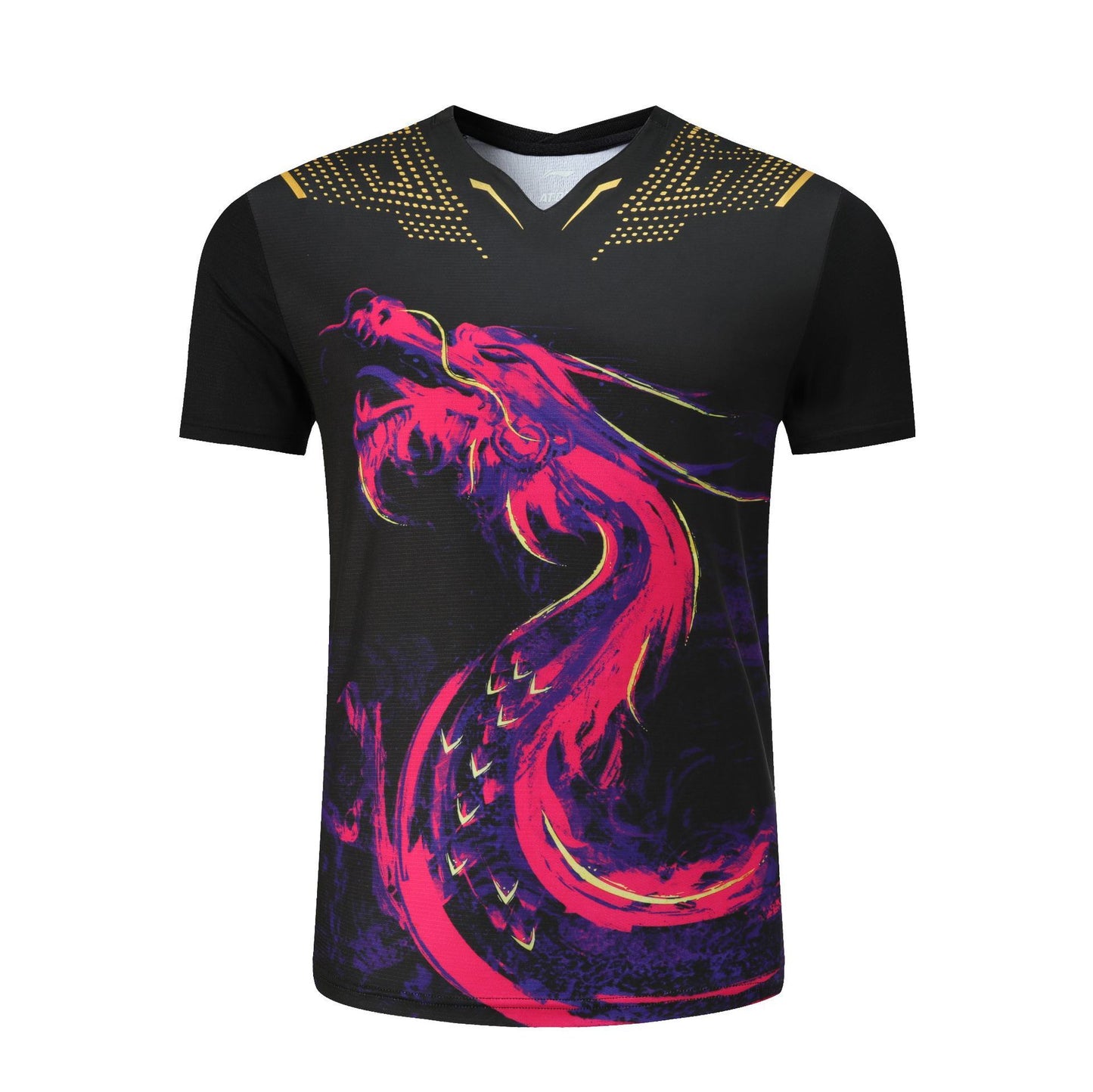 SPORTSWEAR FOR TENN BOY DRAGON DESIGN Breathable Short-sleeved Top