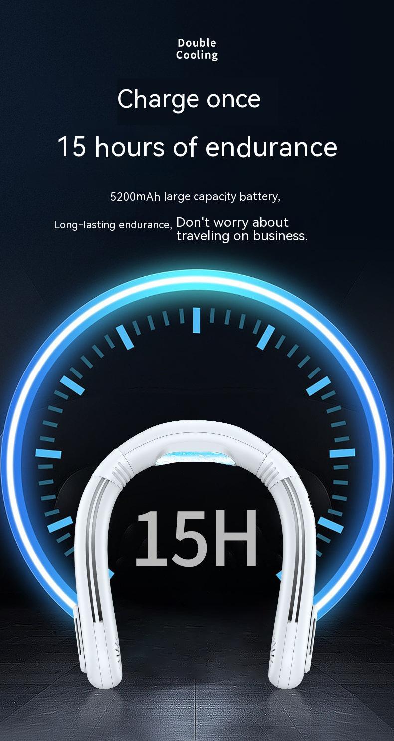 Refrigeration Halter Portable Rechargeable Small Fan