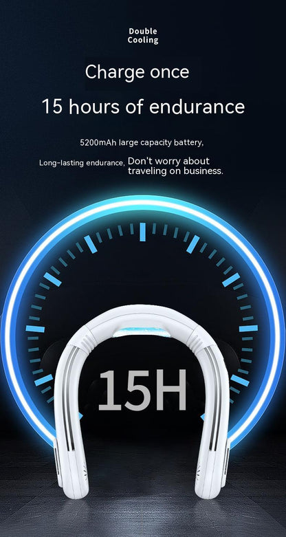 Refrigeration Halter Portable Rechargeable Small Fan