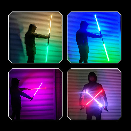 Rechargeable RGB Sound And Light Flash Sword