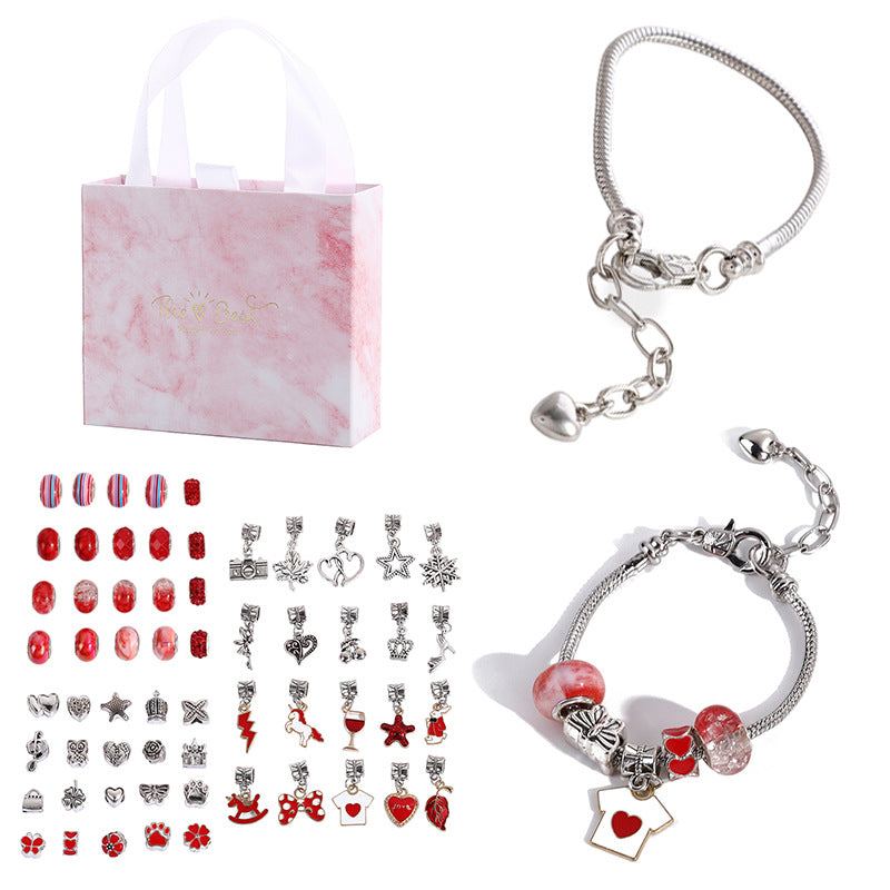 Hand String Gift Box Set Lovers Boudoir Bracelet