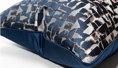 Simple Luxury High-precision Jacquard Cushion Cover Model Room Sofa