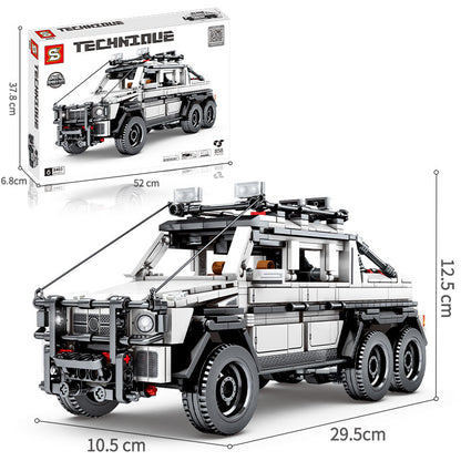 High Difficulty Racing Roadster Compatible With  Power Mechanical Building Blocks