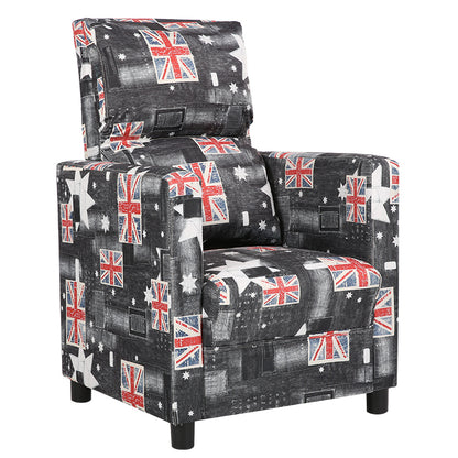 European Style Single Person Cloth Sofa