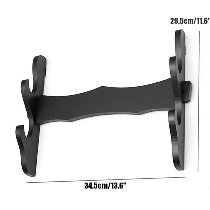 Wall-mounted Sword Rack, Home Black Flute Rack