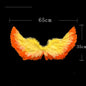 Wings Props Flower Girl Dress Up Halloween Christmas Show Feather Wings