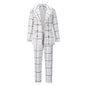 Casual Temperament Double-breasted Suits Plus Size Women