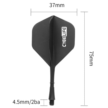 Connected Tail Wing With 3 Sets Of Drop Resistant Steel Darts