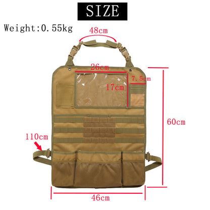 Car Rear Seat Storage Bag Inside The Car