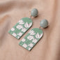 3d Printing Plant Flowers And Animals Doodle Earrings