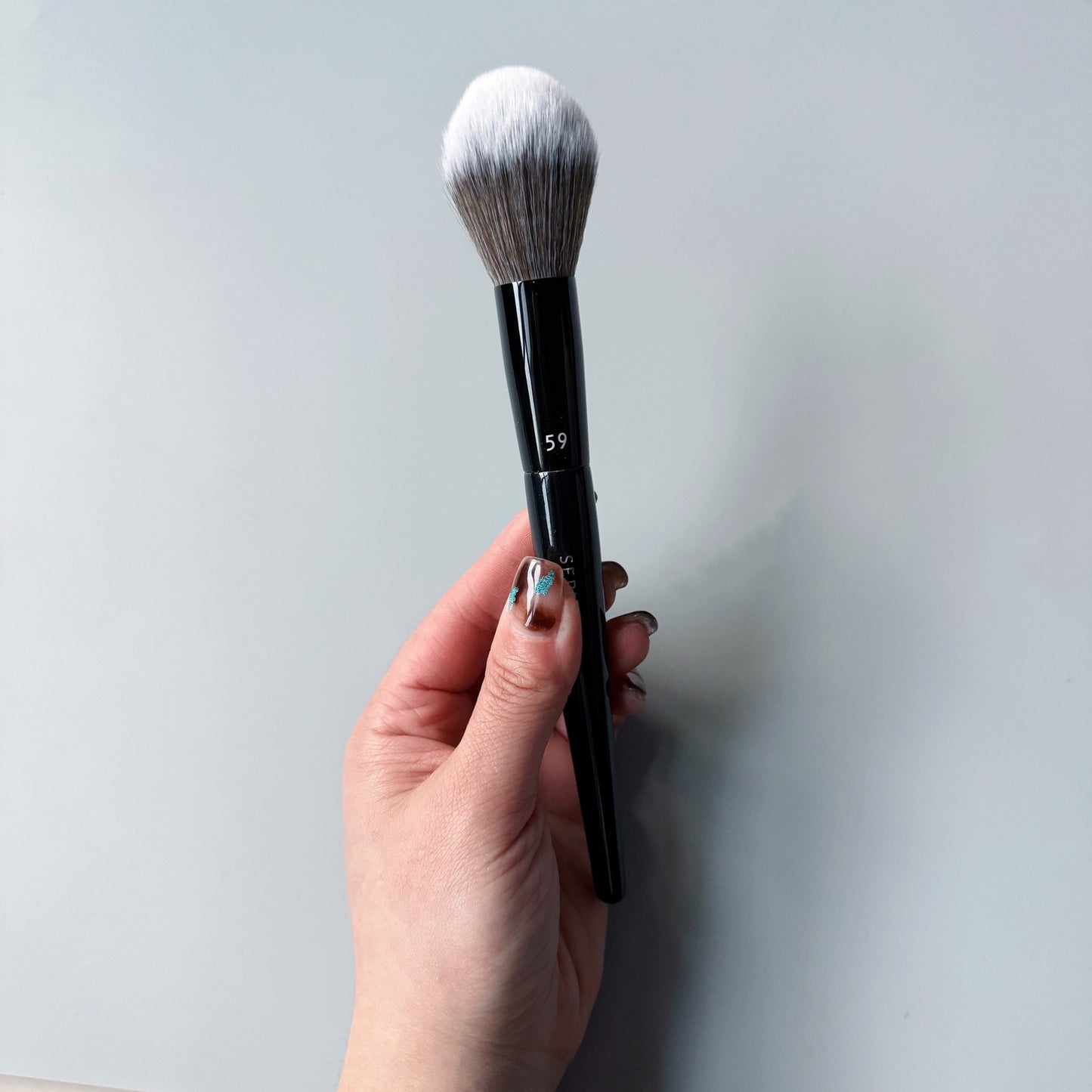 Lotus Series Foundation Eye Shadow Face Powder Repair Double-ended Makeup Brush