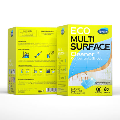 Multi-Effect Floor Cleaning Foam Sheet Decontamination Brightening