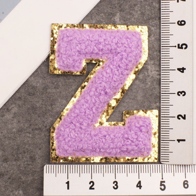 26 Letter Clothing Patch Embroider