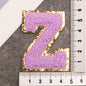 26 Letter Clothing Patch Embroider