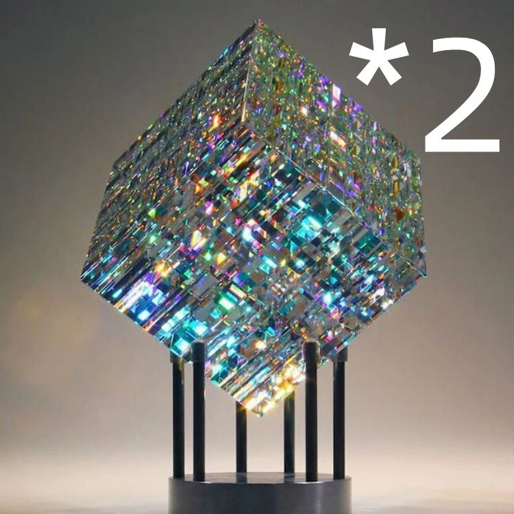 Glass Sculpture Table Furnishing Pieces Of Art Stock