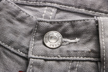 Grey Hong Kong Feng Shui Wash Slag Men's Jeans