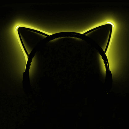Cool Light Hair Hoop Halloween Led Cat Ears
