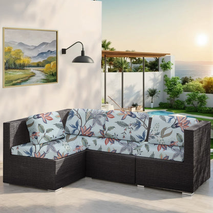 New Rainforest Leaf Sofa Seat Cover Solid Color Stretch Dustproof Printed Sofa Cover