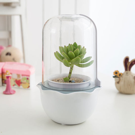 Cute Desktop Simple Creative Smart Plant Flower Pot