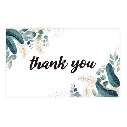 English Holiday Thank You Simple And DIY Creative Greeting Card