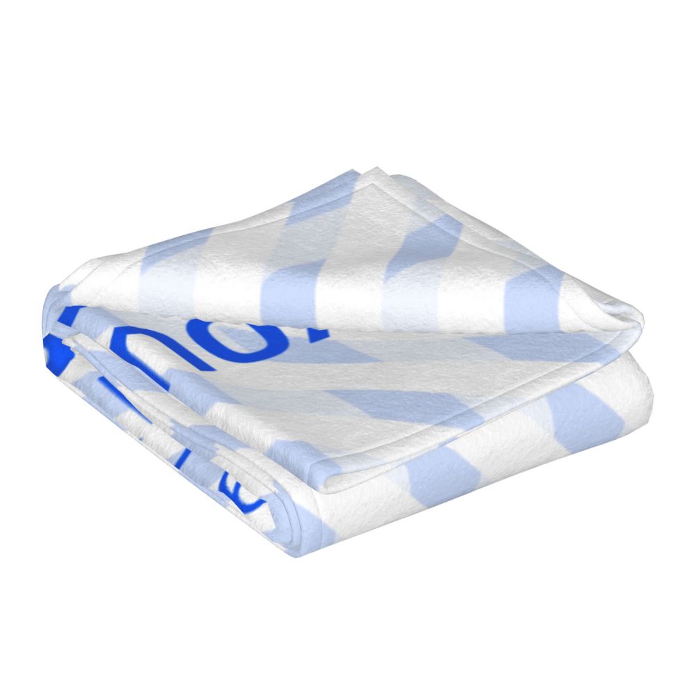 Create Your Own 80x60in Horizontal Skin-friendly Breathable Flannel Blanket