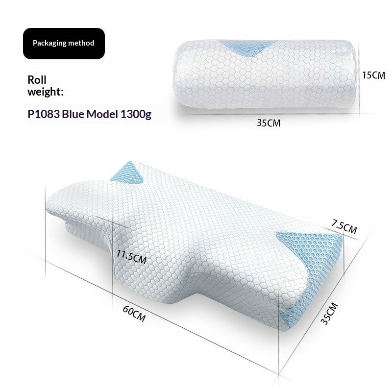 Slow Rebound Memory Foam Neck Pillow