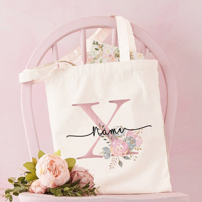 Monogrammed Canvas Bag Women's Tote