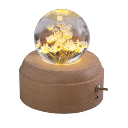 Crystal Ball Music Box Music Box Bluetooth - FLIPSTYLEZLLC