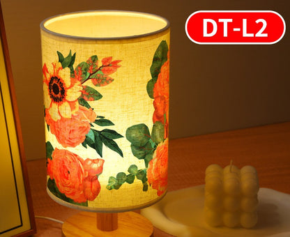 Handmade DIY Table Lamp Dry Flower Material Pack