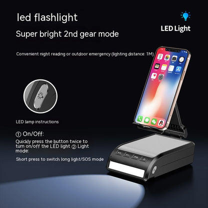 Mobile Phone Holder Portable Bluetooth Speaker