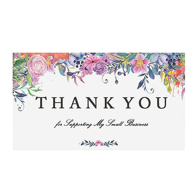 English Holiday Thank You Simple And DIY Creative Greeting Card