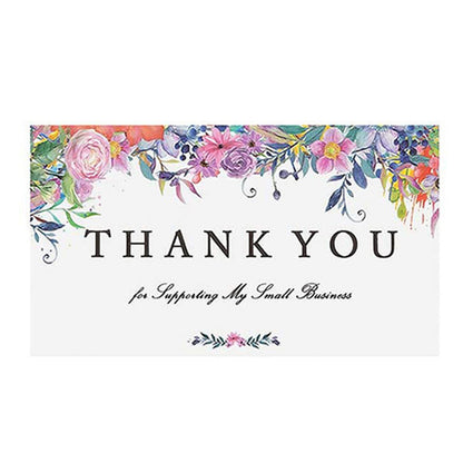 English Holiday Thank You Simple And DIY Creative Greeting Card