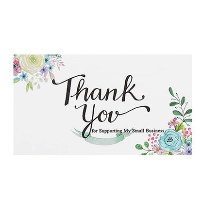English Holiday Thank You Simple And DIY Creative Greeting Card