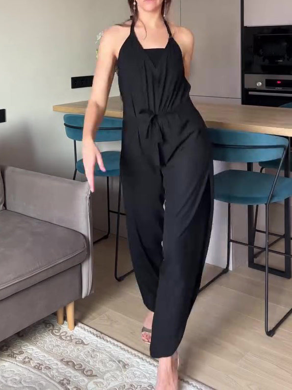 Convertible Tie-Drape Pants