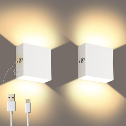 Wiring Free Rechargeable Wall Lamp USB Rechargeable Wall Lamp