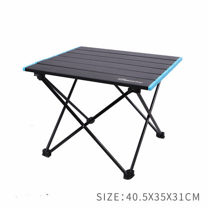 Outdoor Aluminum Alloy Fast Group Folding Table