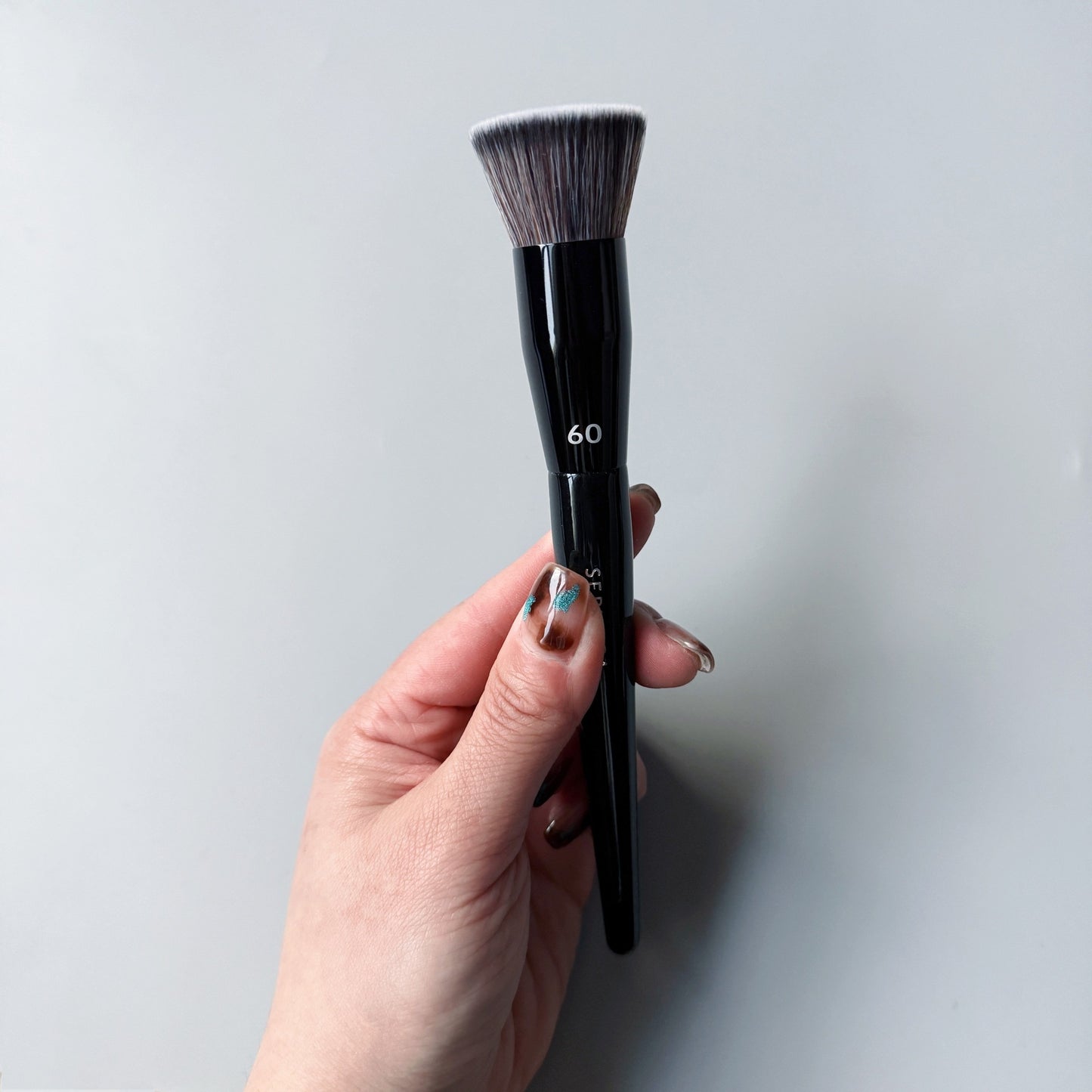 Lotus Series Foundation Eye Shadow Face Powder Repair Double-ended Makeup Brush