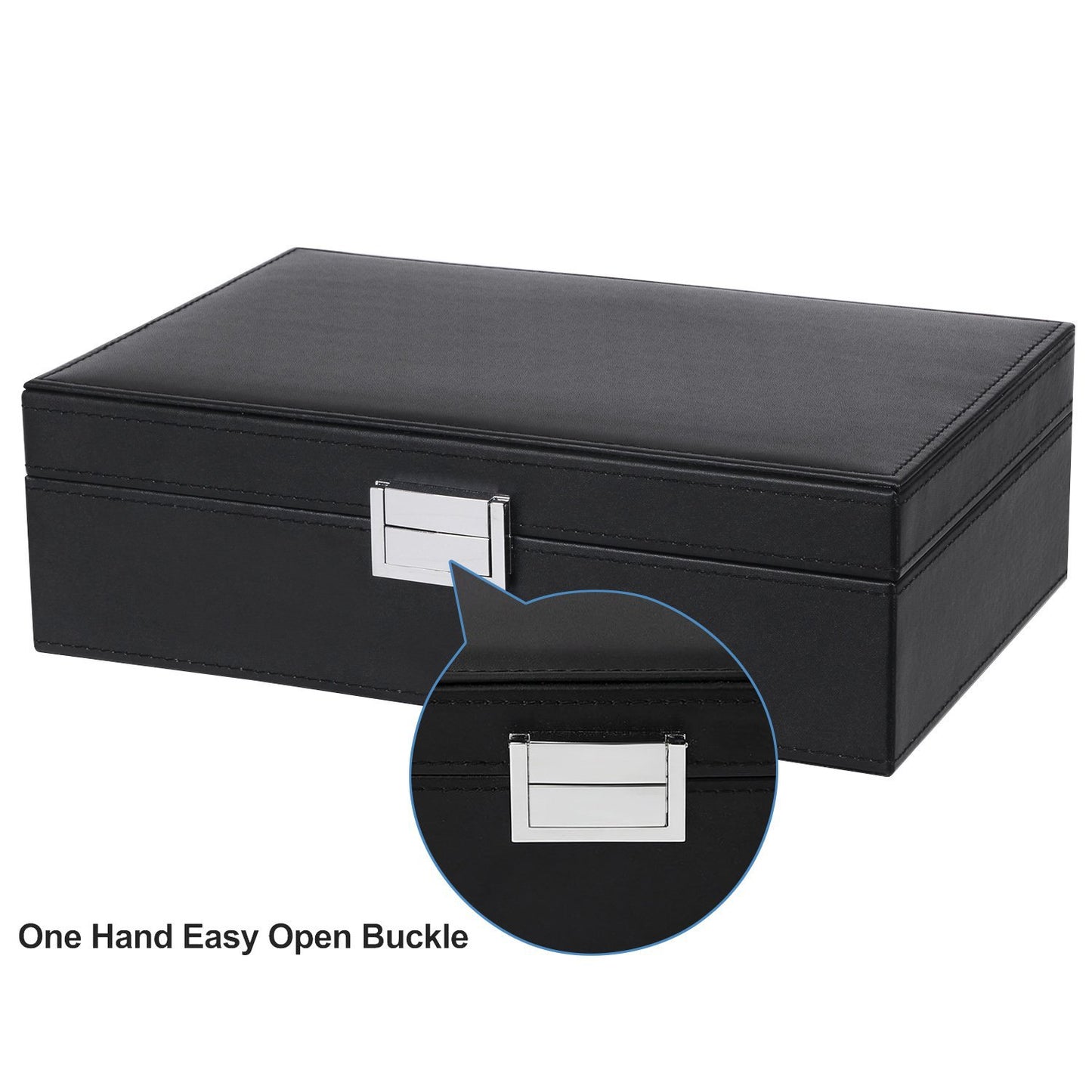 Storage Box With 4 Compartments Detachable Combination Tray Jewelry Storage Gift Box