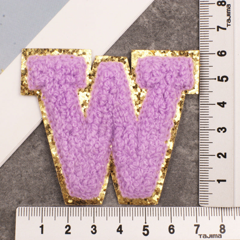 26 Letter Clothing Patch Embroider