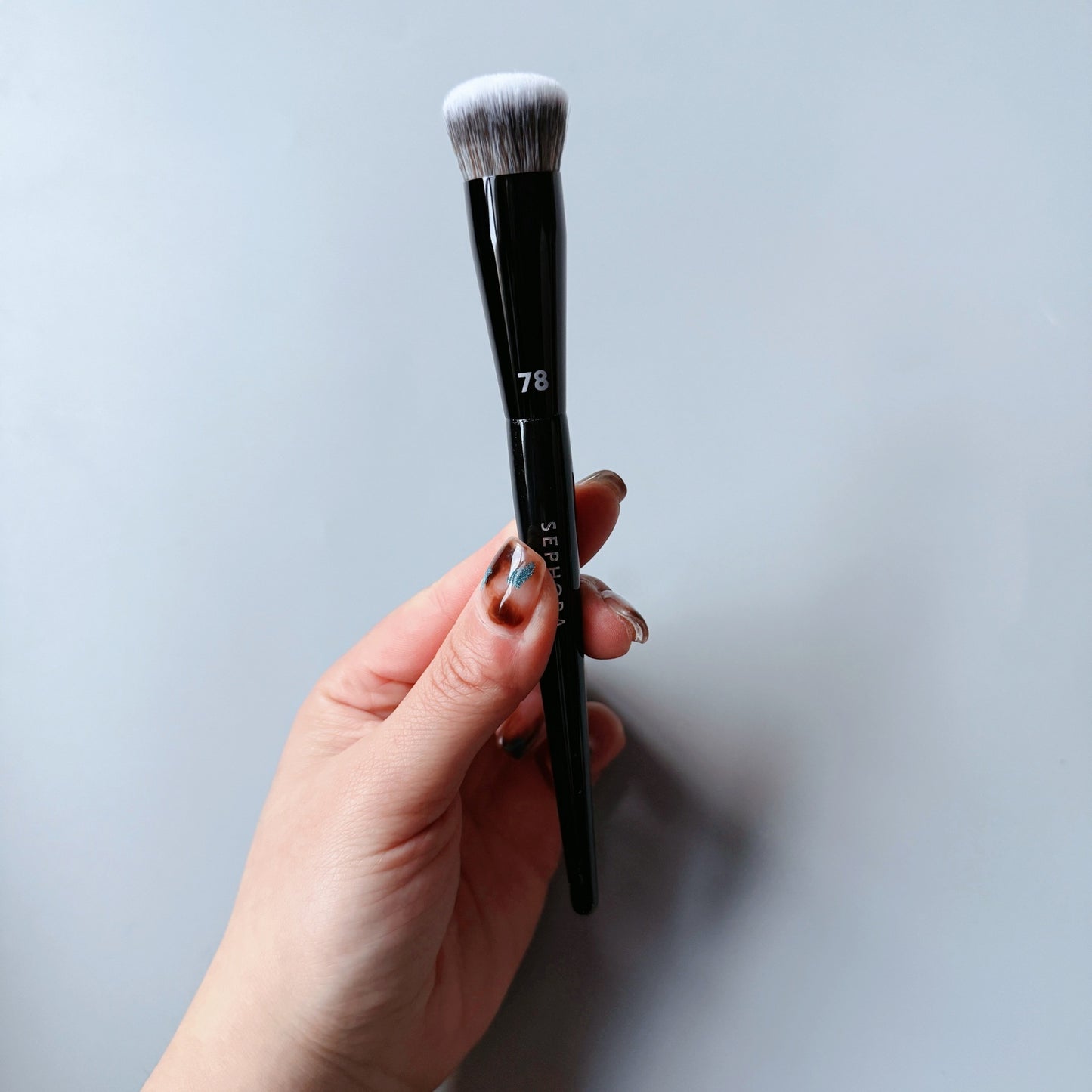 Lotus Series Foundation Eye Shadow Face Powder Repair Double-ended Makeup Brush